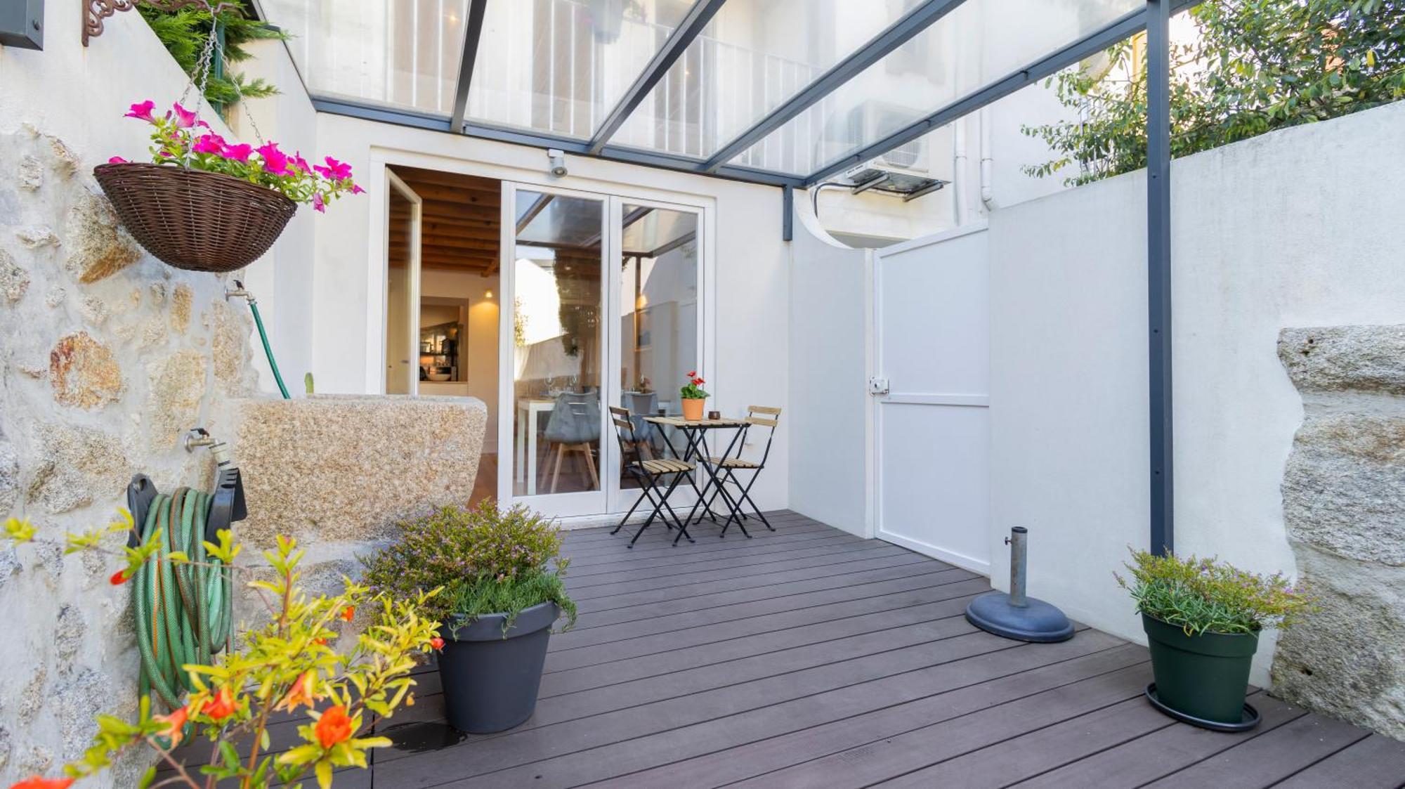 City Center Duplex W Patio By Lovelystay OOporto Extérieur photo